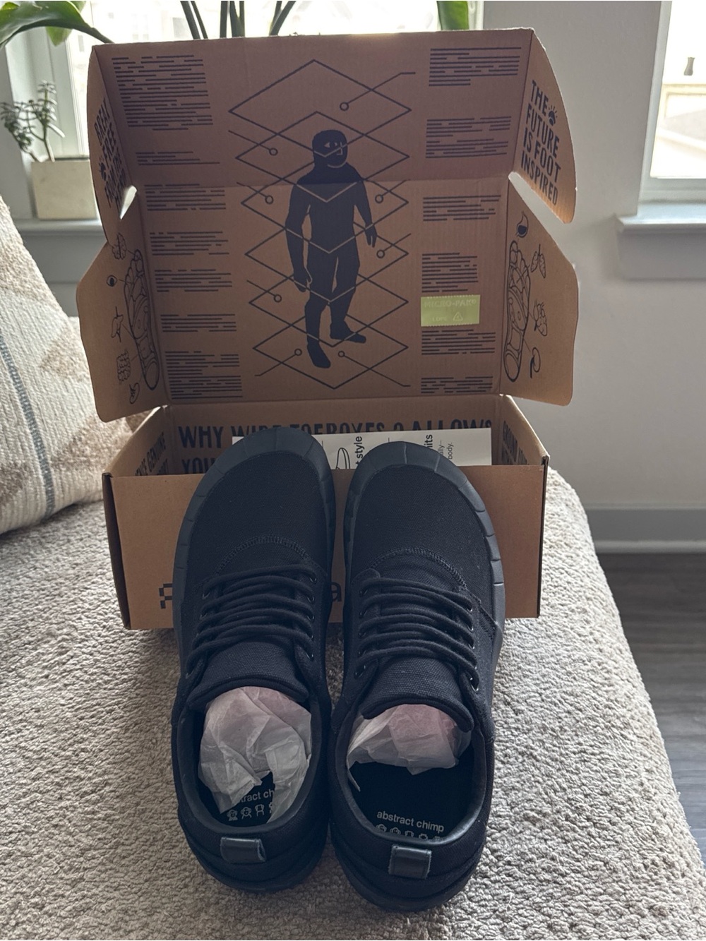 Men's Black Athletic Shoes - Comfort Runner